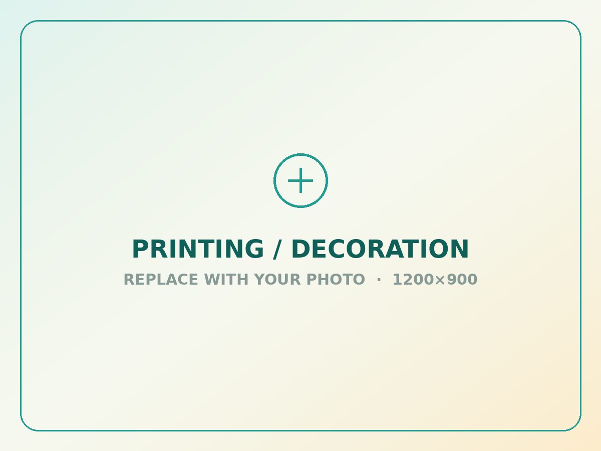 Printing and decoration